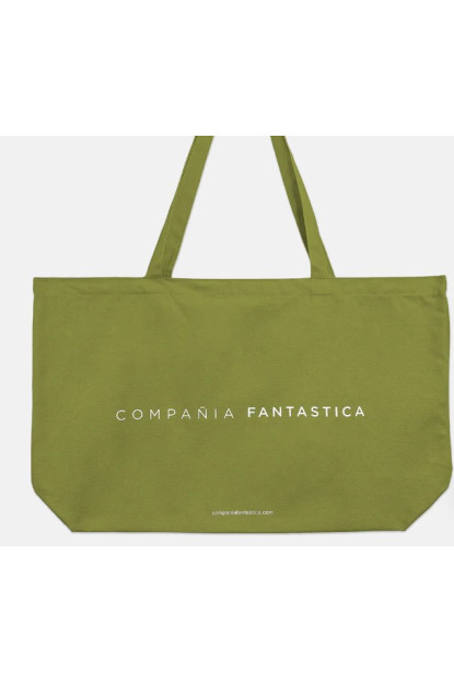 Bolsa tote Compañía Fantástica Verde