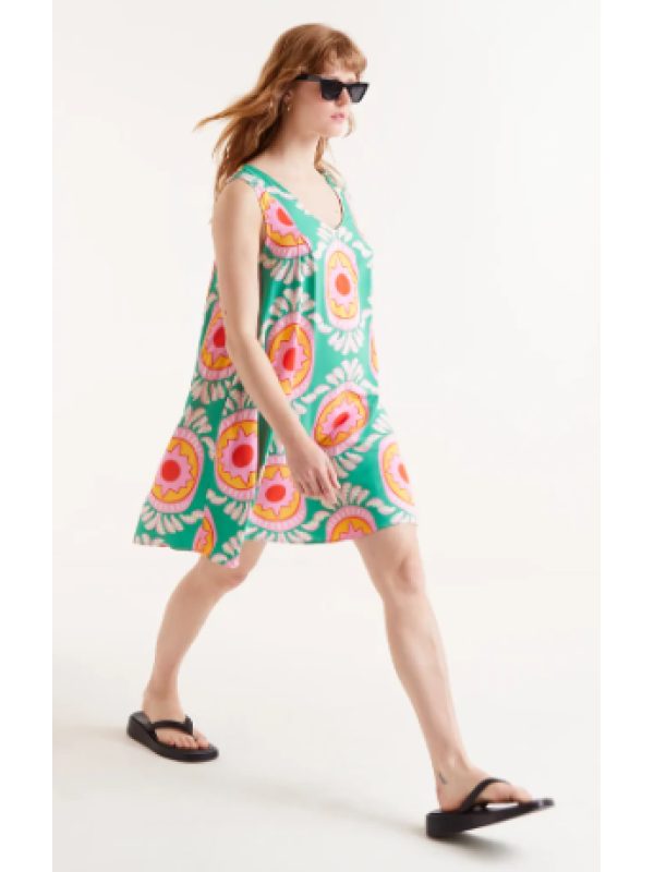 Vestido corto estampado Curitiba