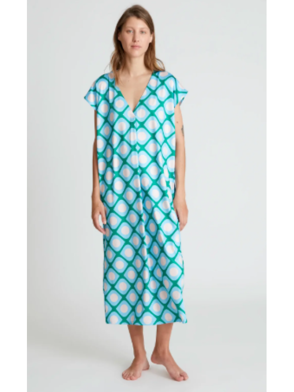 Kaftan largo estampado Poniente
