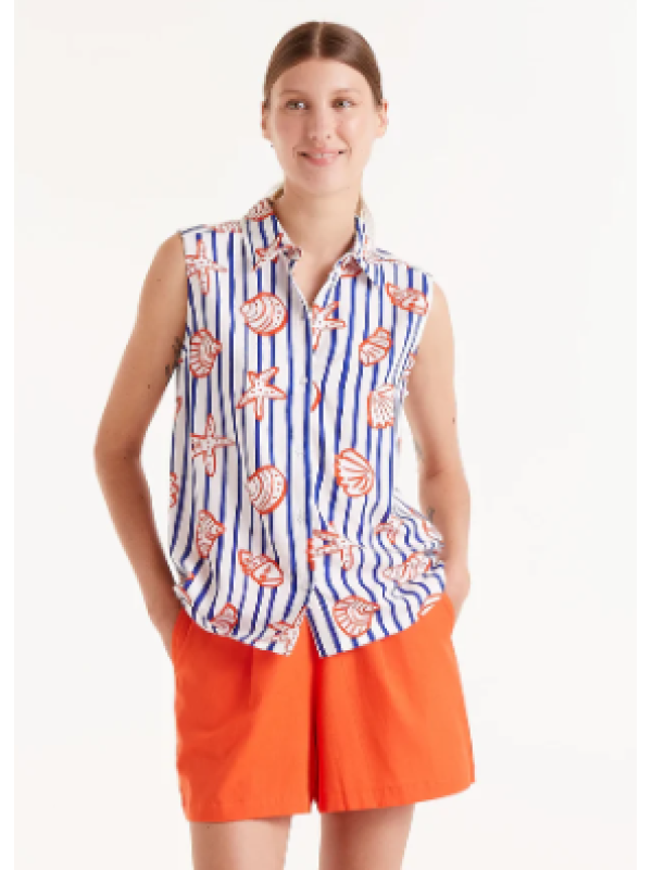 Camisa estampado de rayas Nemo