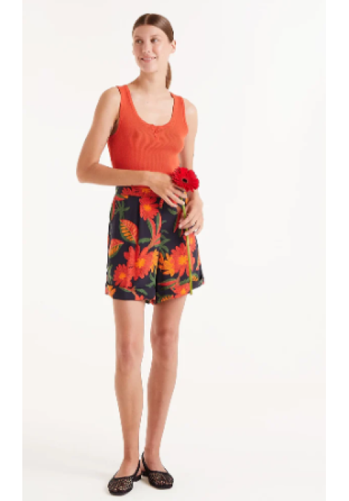 Shorts estampado floral Famara
