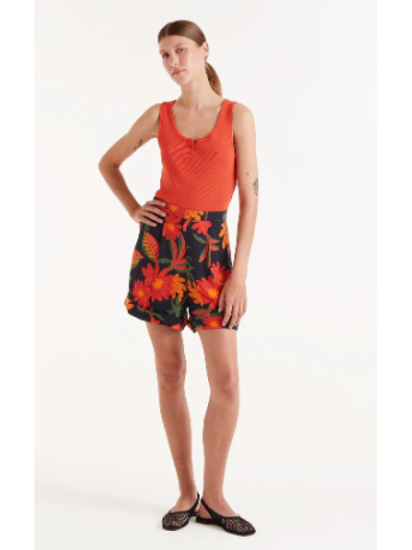 Shorts estampado floral Famara