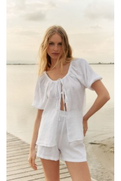 Blusa Unimak blanco