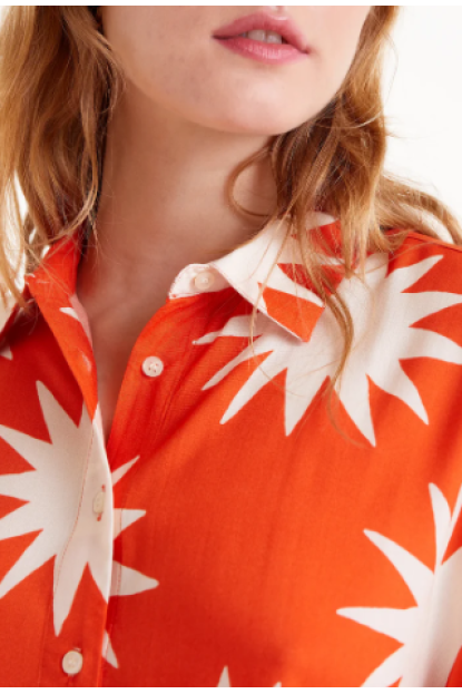 Camisa manga corta estampado Big Sun