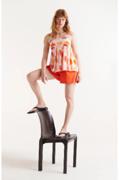 Top estampado Solei