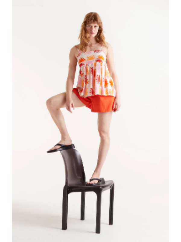 Top estampado Solei