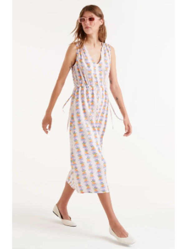ECOVERO™ con estampado Marina