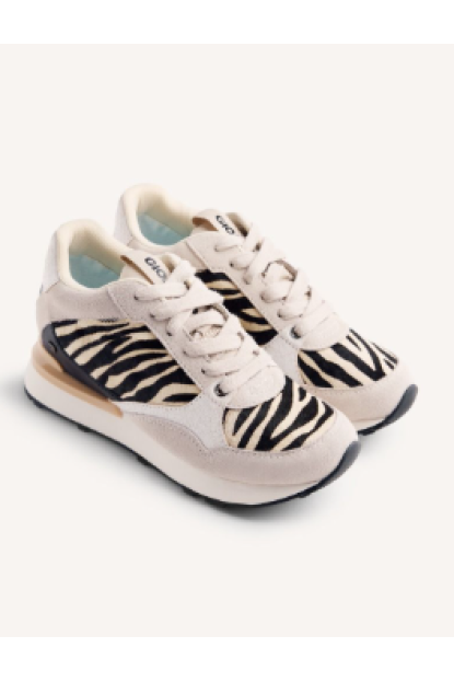 ZAPATILLAS PIEL ESTAMPADO ANIMAL CUÑA BARODA