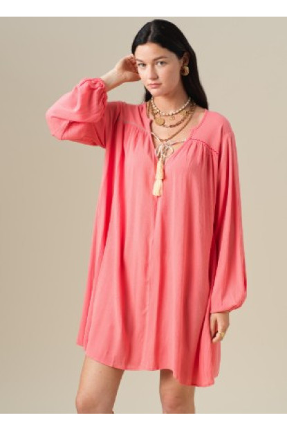 Vestido Tishie rosa