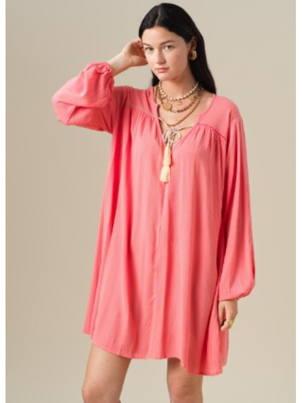 Vestido Tishie rosa