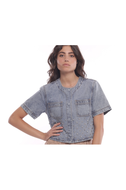 Chaqueta vaquera joya