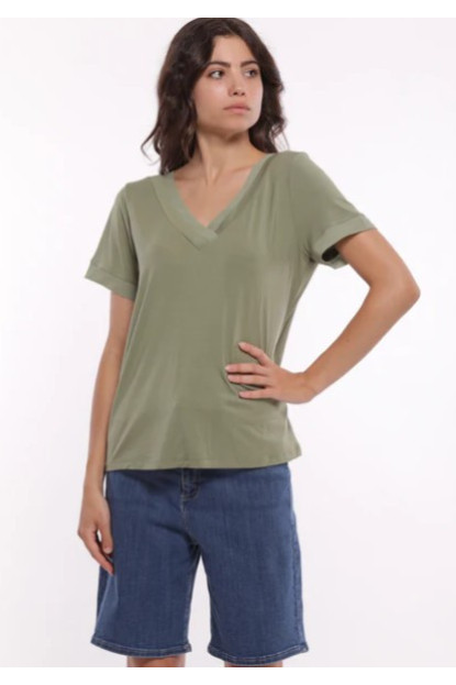 Camiseta detalles de Georgette