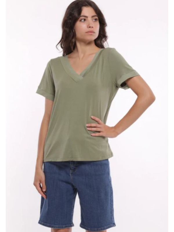 Camiseta detalles de Georgette