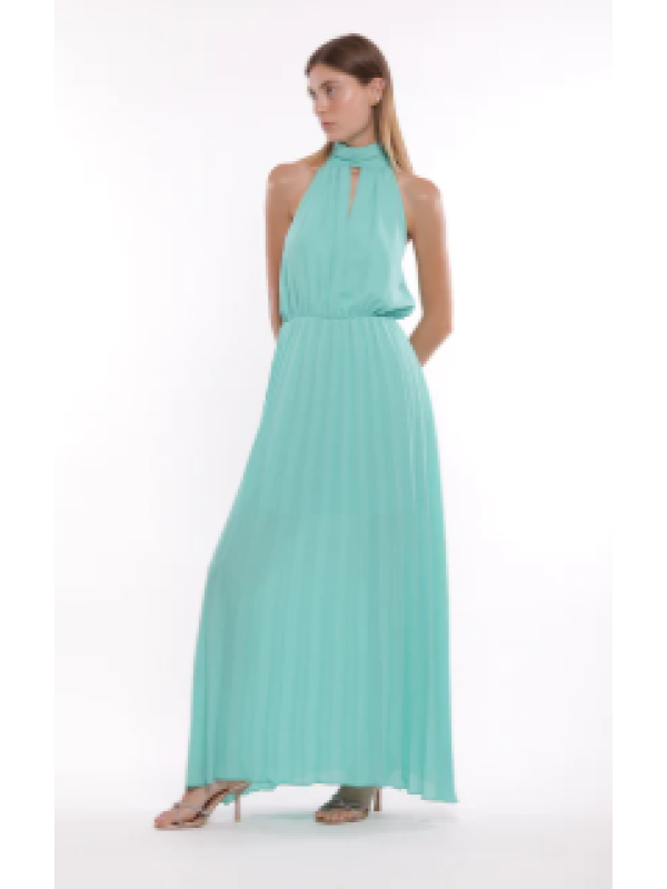 Vestido verde agua 