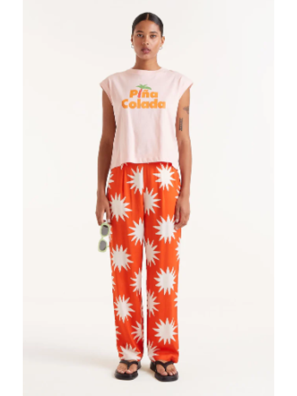Pantalón largo estampado Big Sun