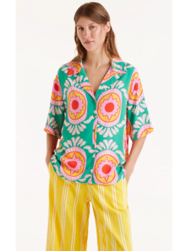 Camisa fluida estampado Curitiba