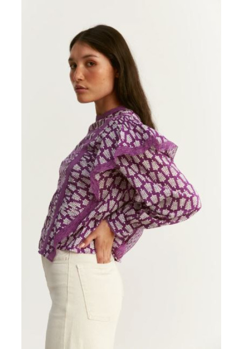 Blusa Violeta Buganvilla