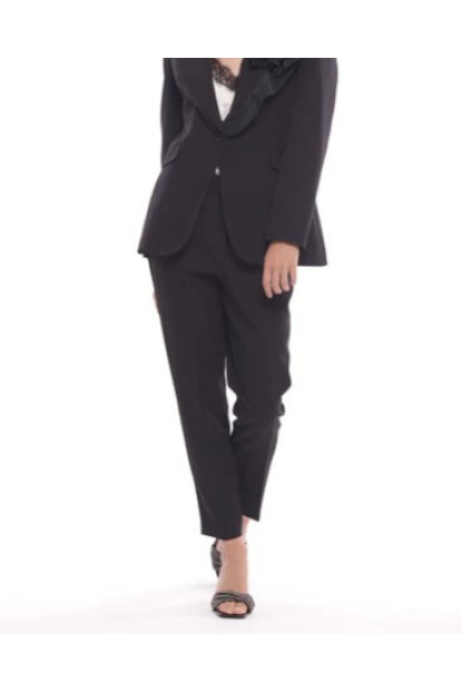 Pantalón cigarrillo negro