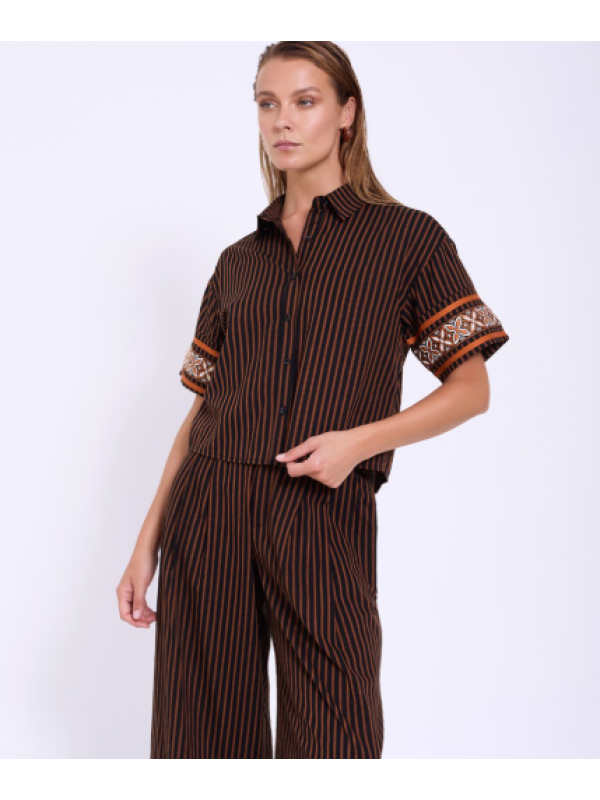 Camisa rayas y fornitura