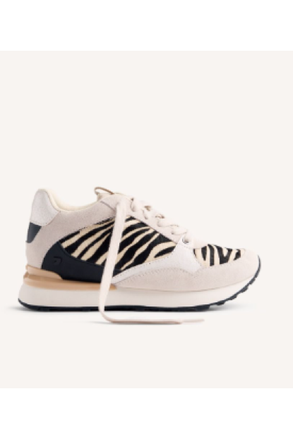 ZAPATILLAS PIEL ESTAMPADO ANIMAL CUÑA BARODA