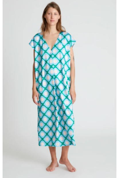 Kaftan largo estampado Poniente