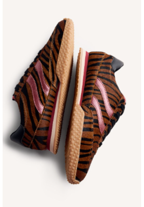 ZAPATILLAS PIEL ESTAMPADO ANIMAL HALSTAD