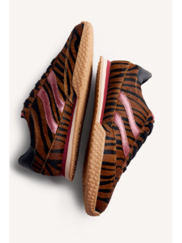 ZAPATILLAS PIEL ESTAMPADO ANIMAL HALSTAD