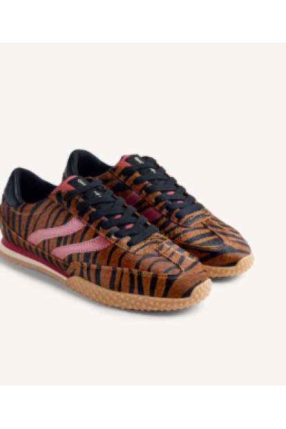 ZAPATILLAS PIEL ESTAMPADO ANIMAL HALSTAD
