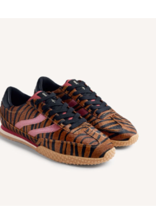 ZAPATILLAS PIEL ESTAMPADO ANIMAL HALSTAD