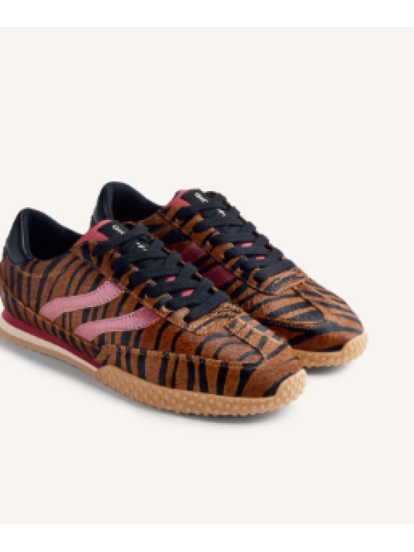ZAPATILLAS PIEL ESTAMPADO ANIMAL HALSTAD