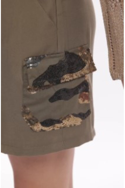 Pantalón cargo corto