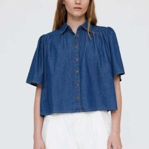 Camisa 100% algodón chambray